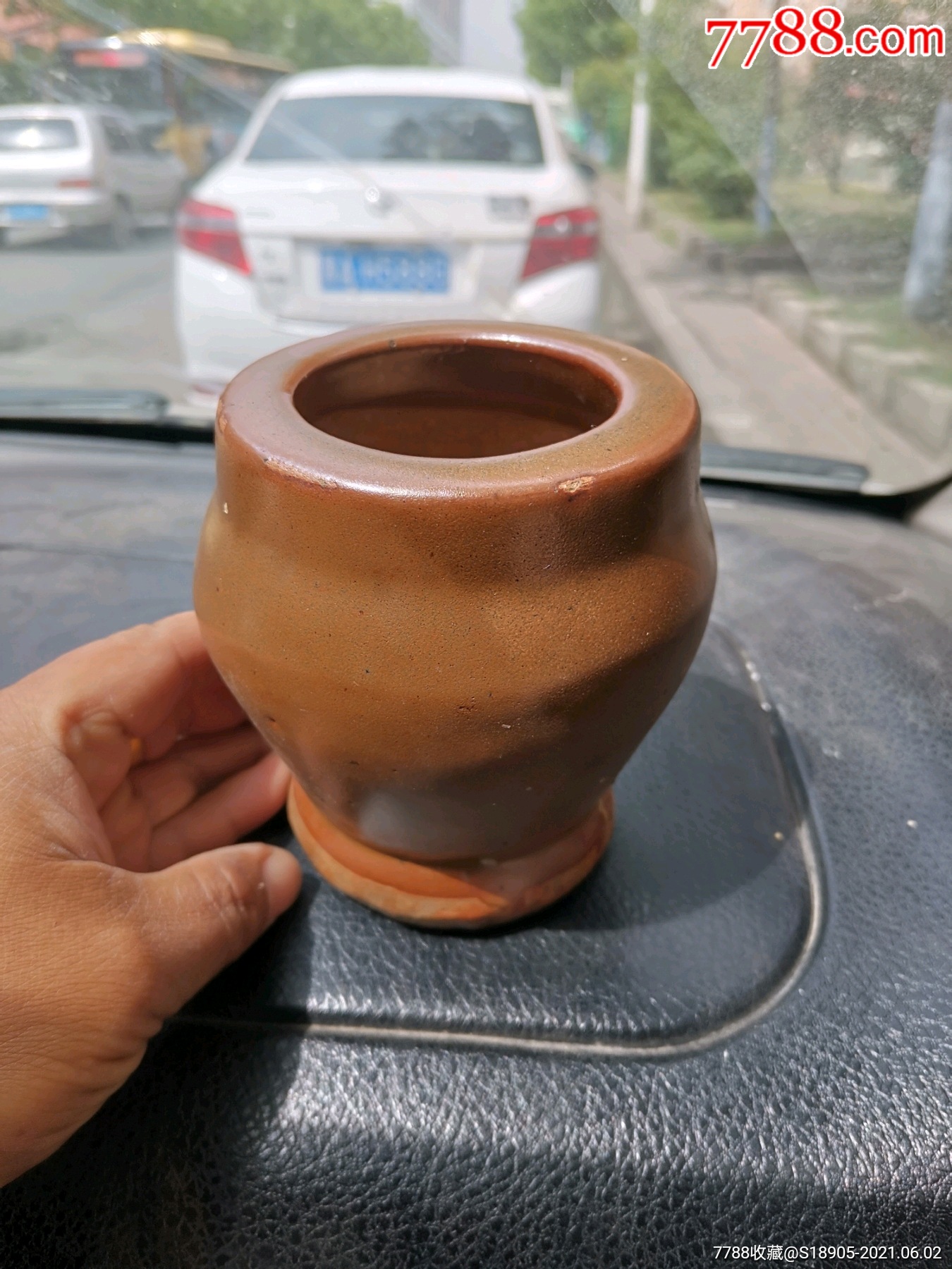 清代捣药罐子
