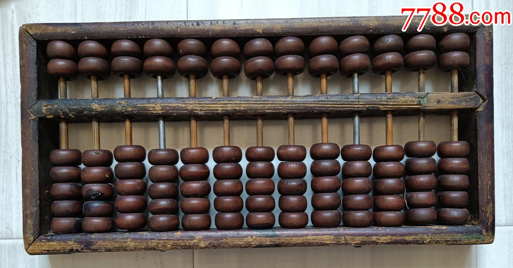 老算盘:13档,25x12x2厘米._价格97元_第1张