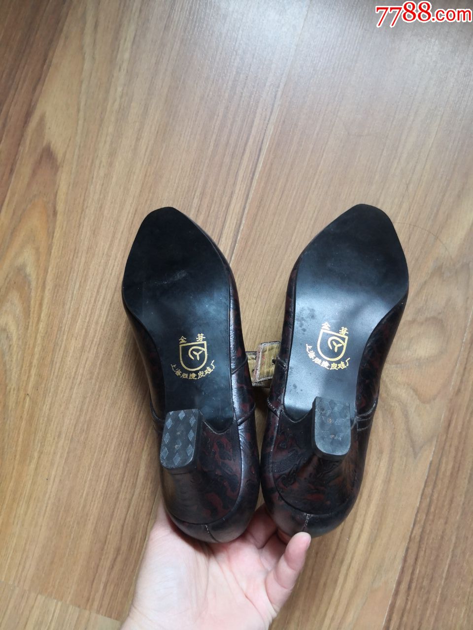 全新七八十年代女皮鞋