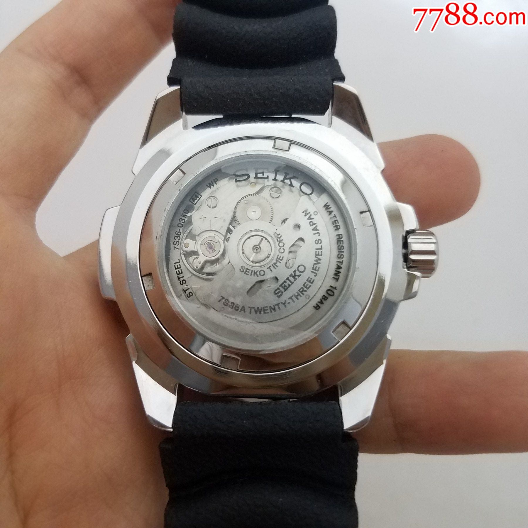手表/腕表 ></p></a>> 【全新】日本-精工-5号sports系列-自动机械男表【7s36