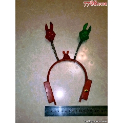 七八十年代小兔子发夹玩具