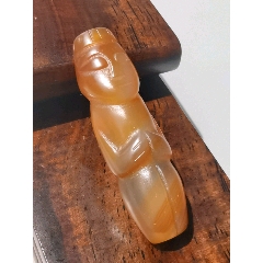 有些年份缠丝玛瑙单眼勒子