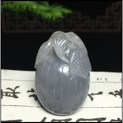 新疆和田玉烟灰色瓜果吊坠(au27809373)_7788商城__七七八八商品交易