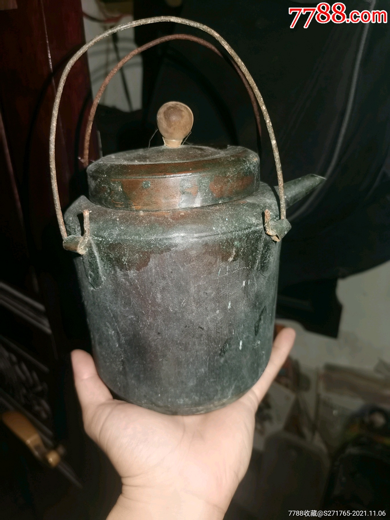 老铜壶烧水壶