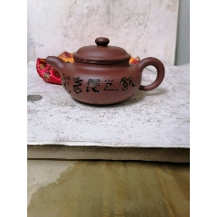 早期名家谢乐仙紫砂壶身筒全品盖子坏如图包真