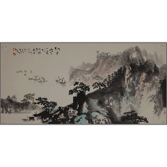 董吉泉(甘肃武威市人,兰州市美协副主席,兰州画院院长)山水画