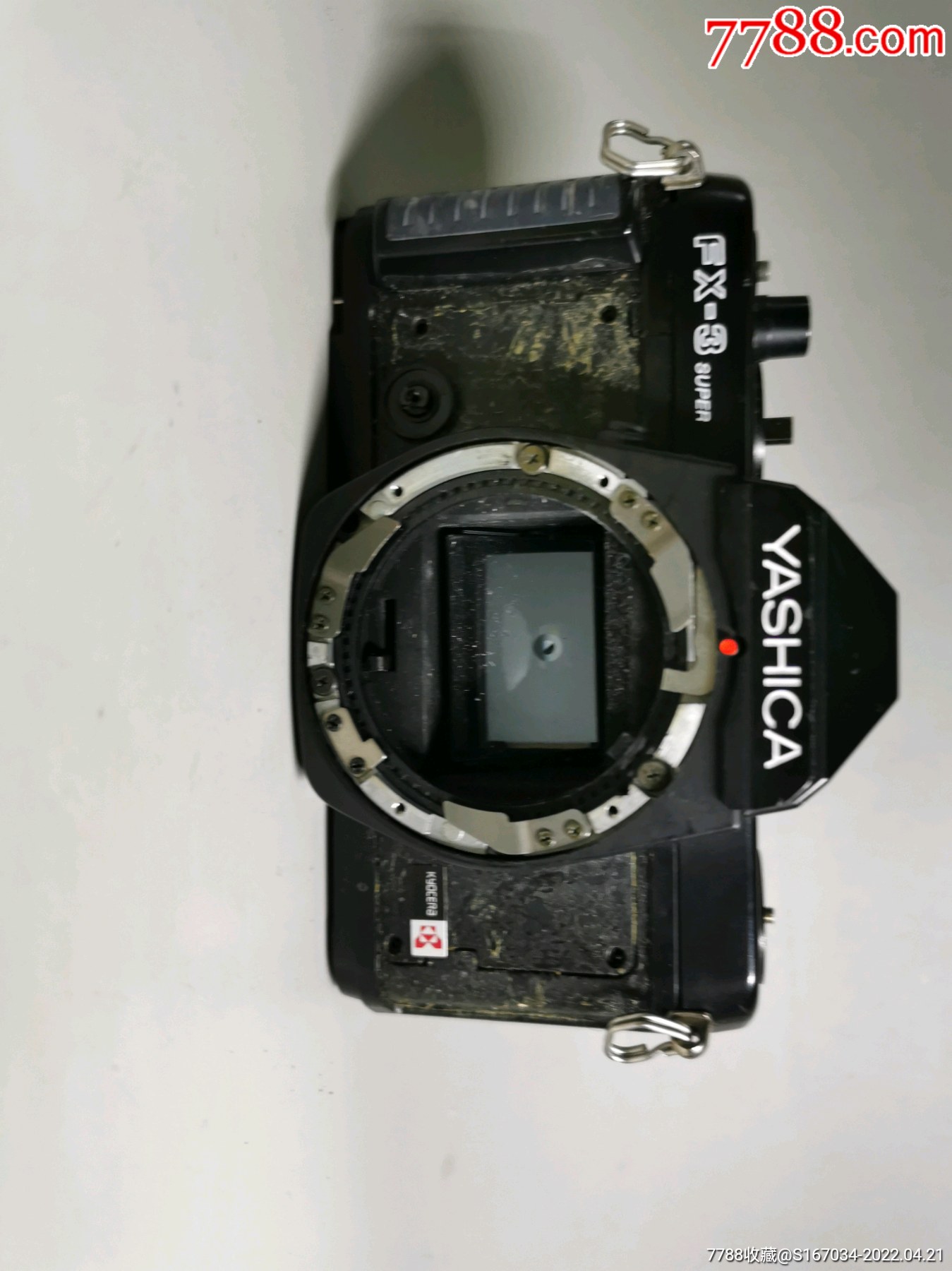 雅西卡yashicafx3super胶片相机单机身品相如图所示当配件