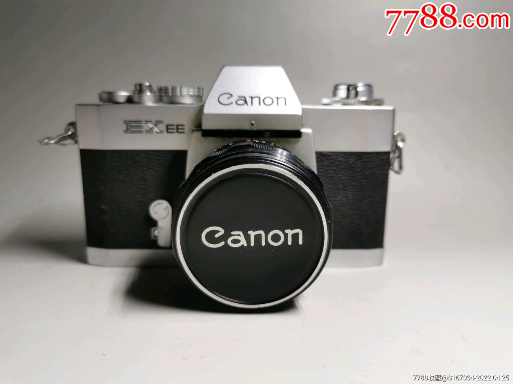 佳能canonexee胶片相机套机带镜头品相很好快门不动可自行修理