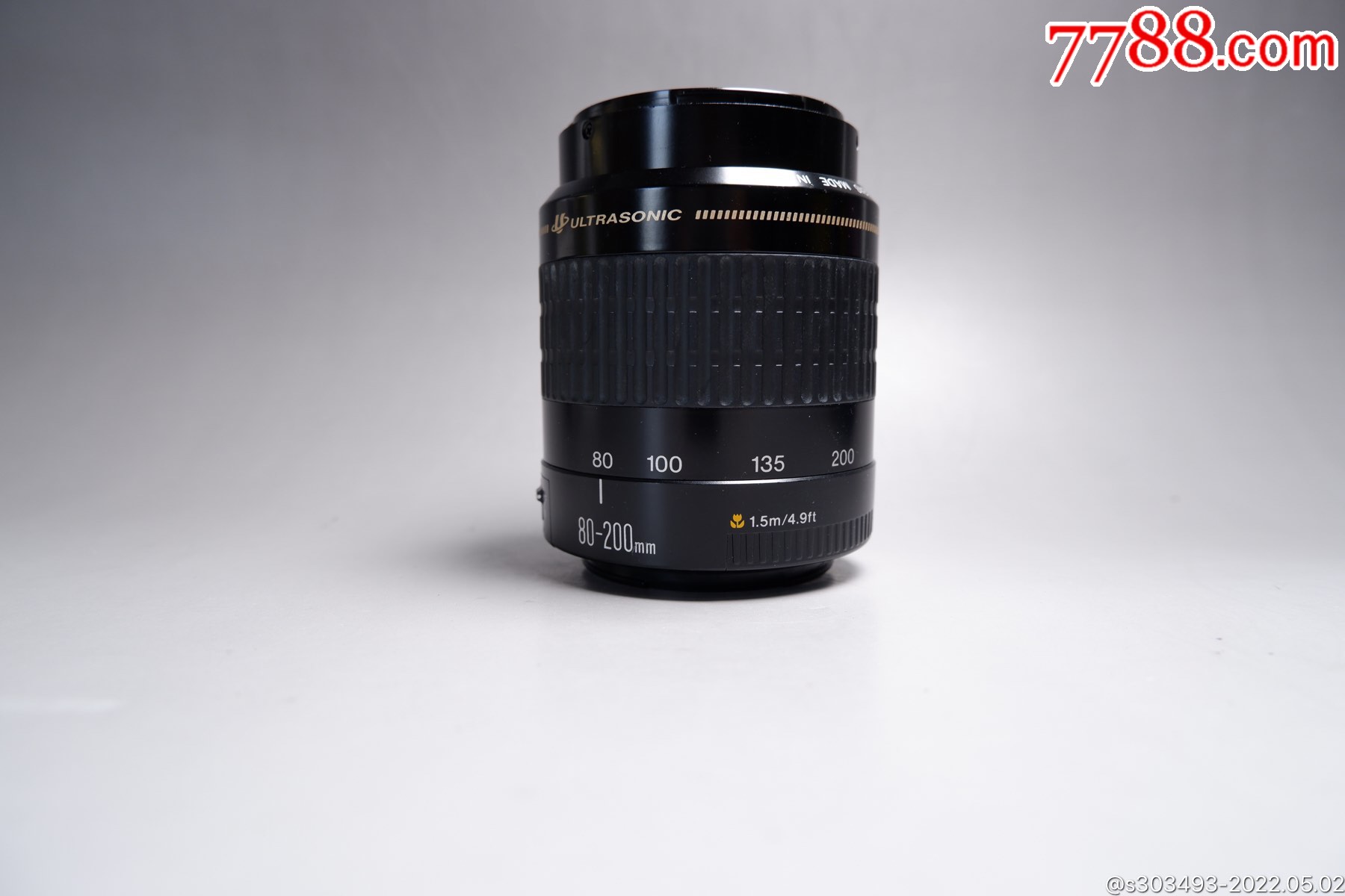 canon佳能80200长焦段镜头f4556佳能ef口变焦正常阻