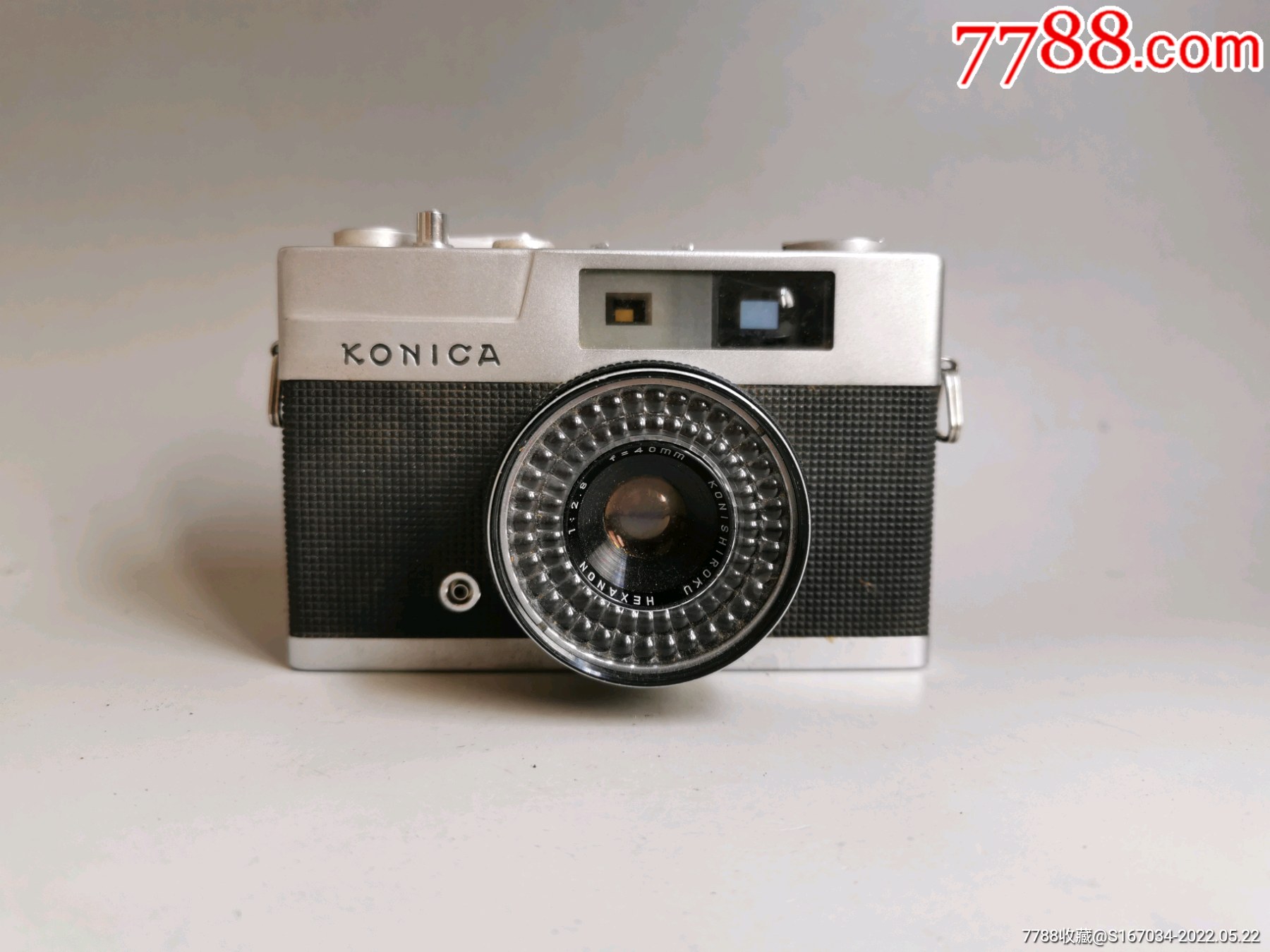 柯尼卡konicaee旁轴相机工作正常快门正常光圈开合正常二手品完美党