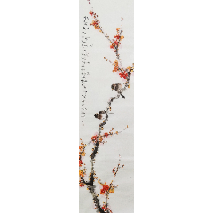 【保真】实力派画家天语作品:清风花语(货号:d231)_花鸟国画原作_亦风