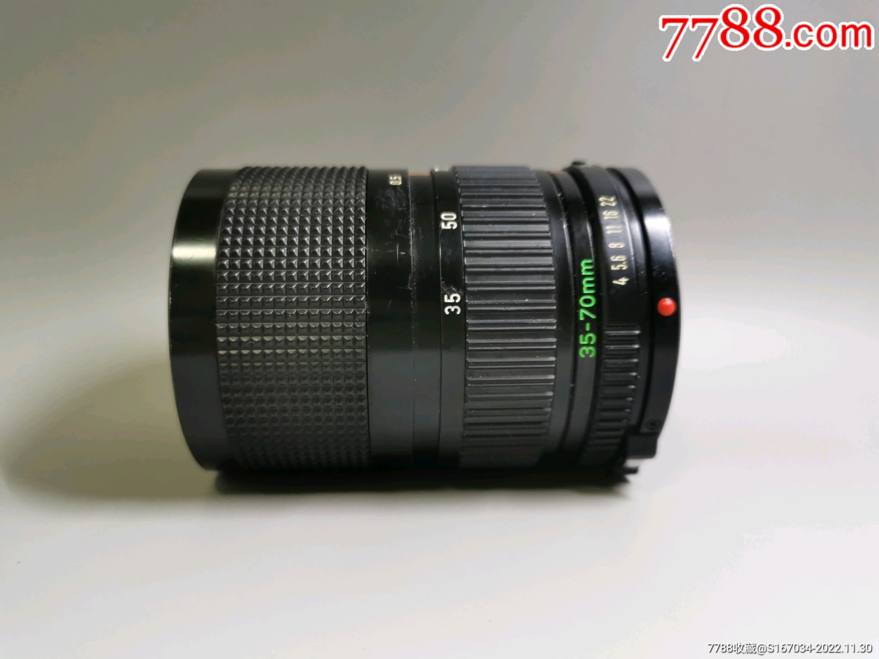 佳能canonfd卡口3570mm镜头f4品相如图有霉灰中间转环卡死