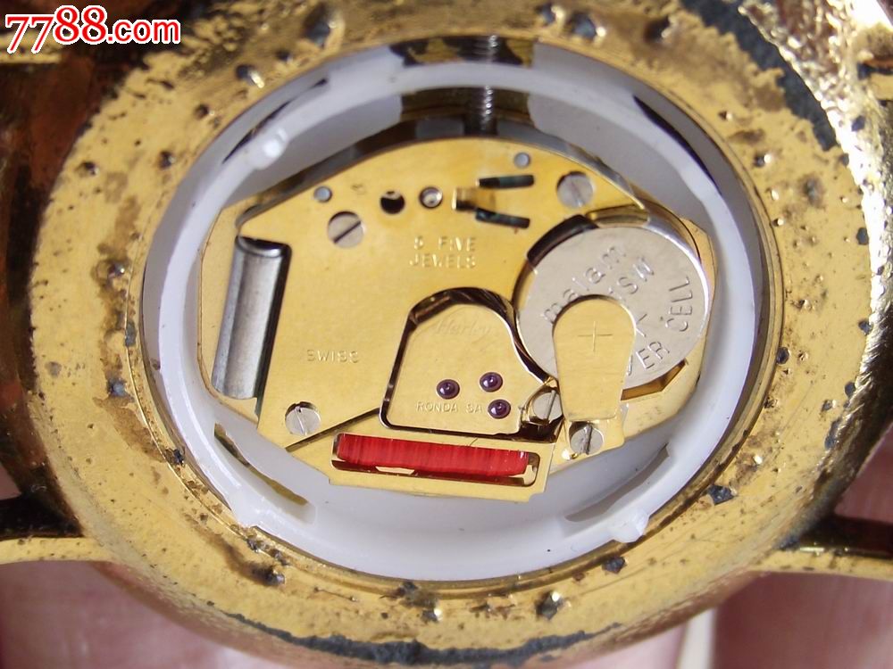 包金.超薄.金机芯<em>浪琴石英表</em>(水晶表蒙)-手表/腕