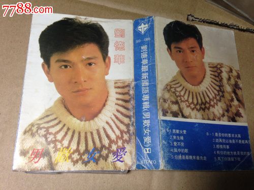 <em>刘德华</em>最新国语专辑---<em>男欢女爱</em>,磁带/卡带,音乐