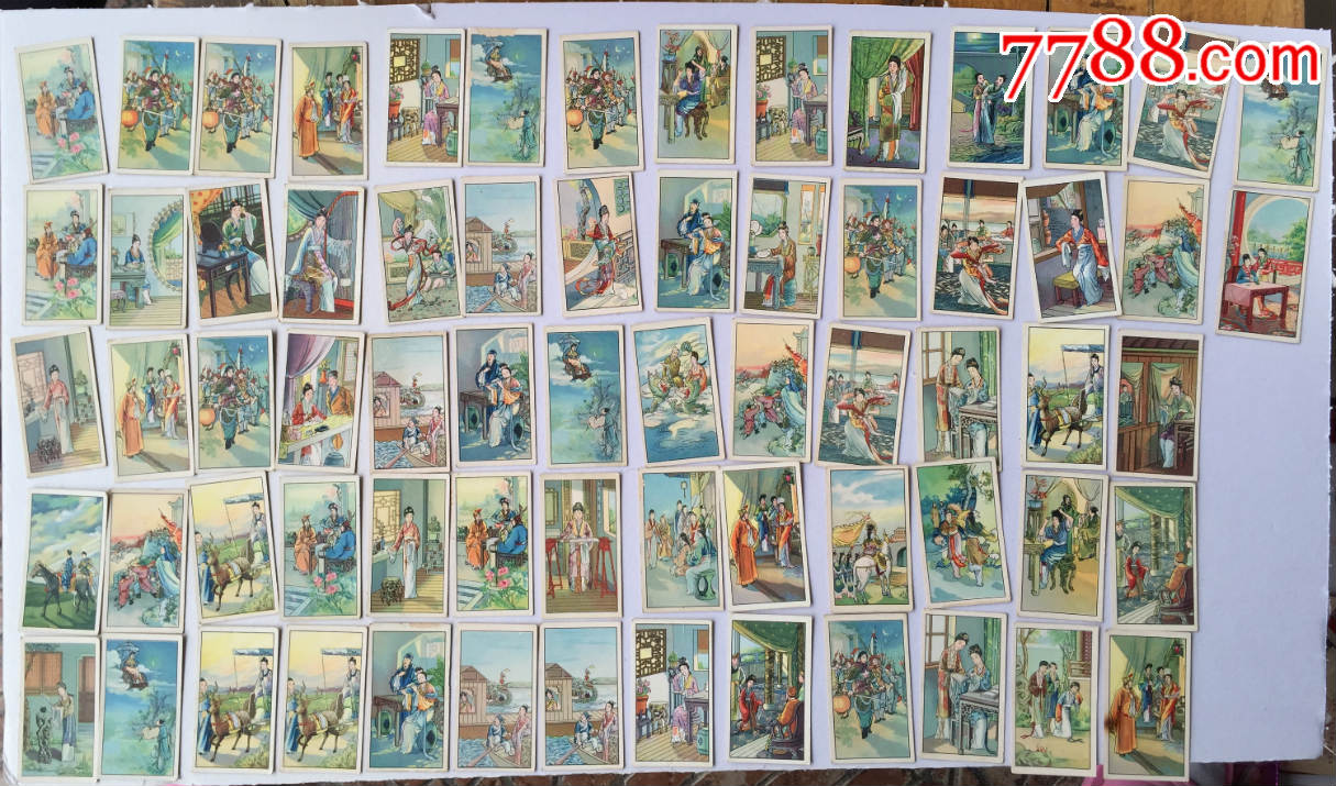 民国烟画63枚合拍-古代名女和<em>列女传</em>中的<em>故事</em>