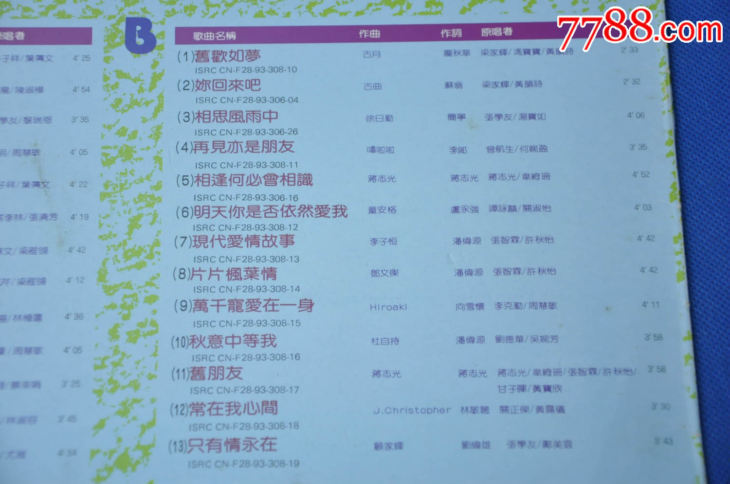 金碟至尊6--<em>男女对唱流行</em>金曲26首_七七八八唱