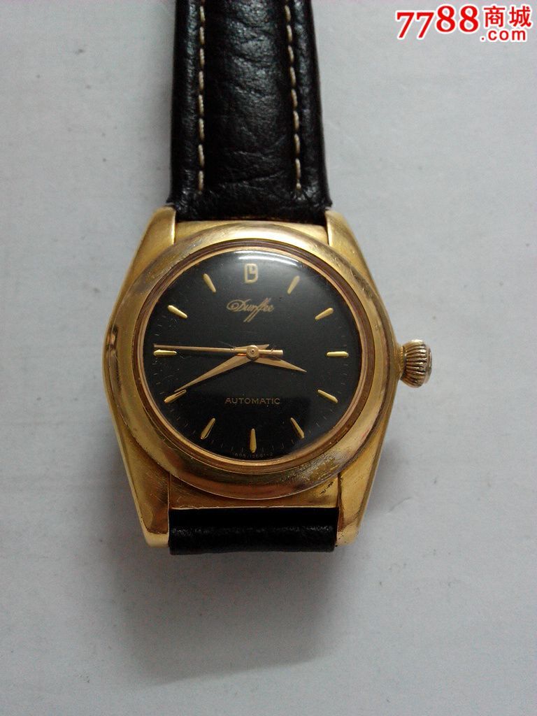 18K包金DURFFEE男装自动机械表!机芯型号: