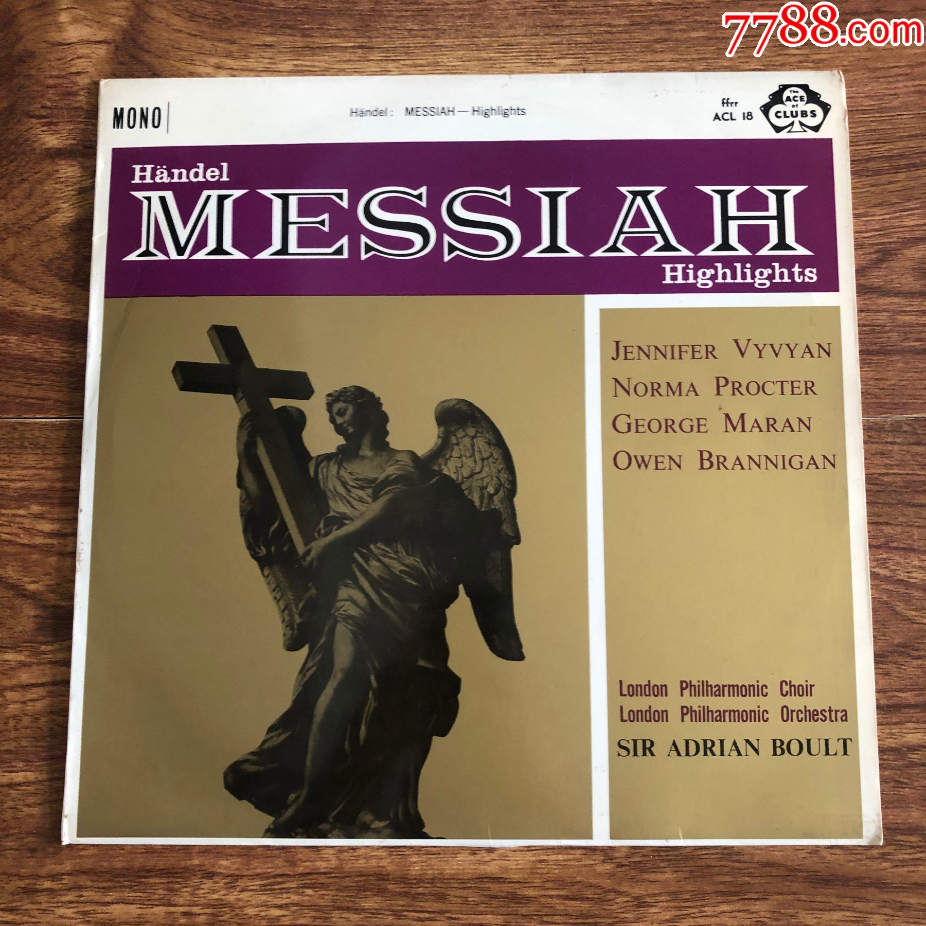 亨德尔作品集-鲍尔特指挥-12寸黑胶lp-055