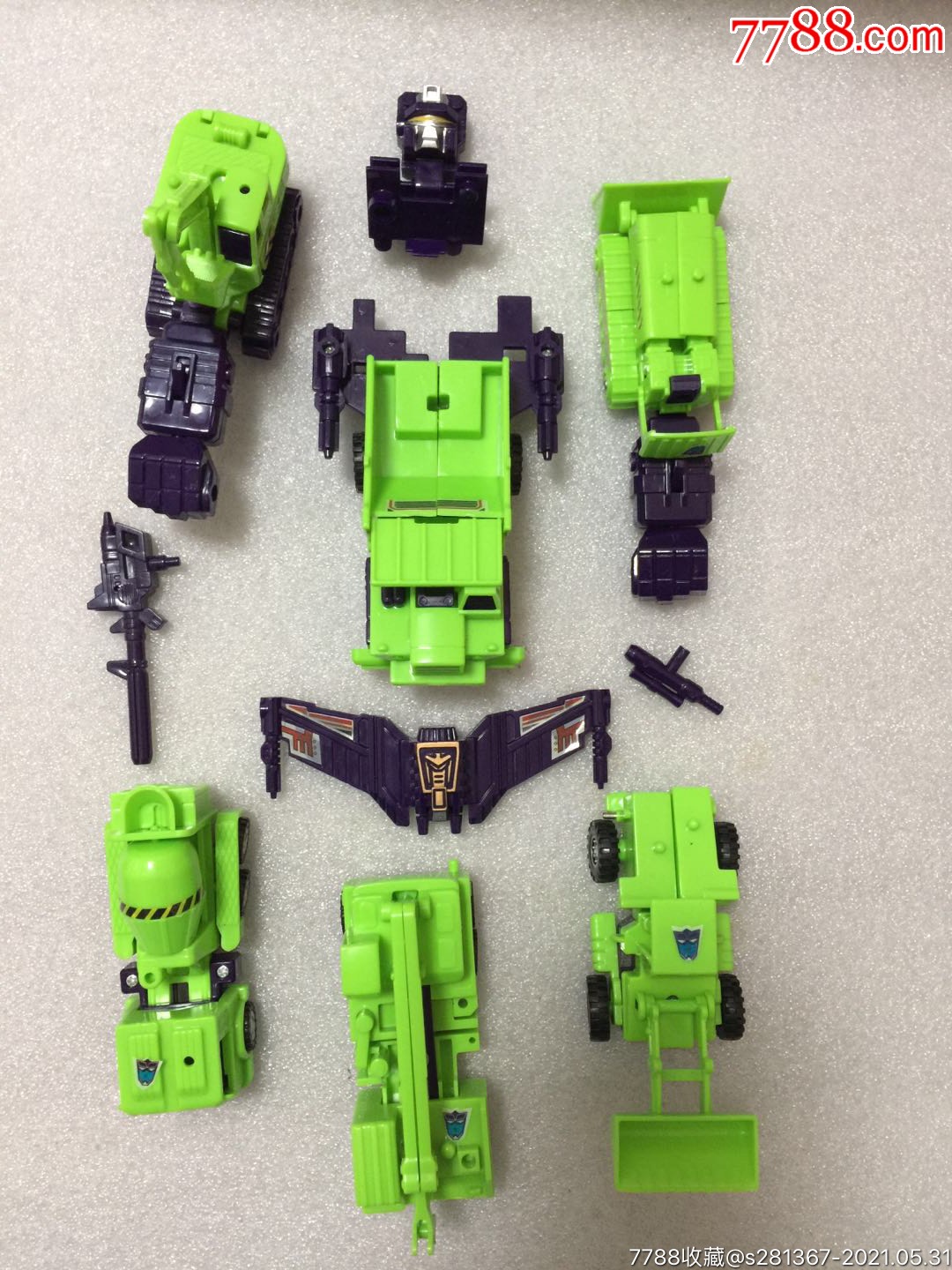 变形金刚大力神一组带武器配件