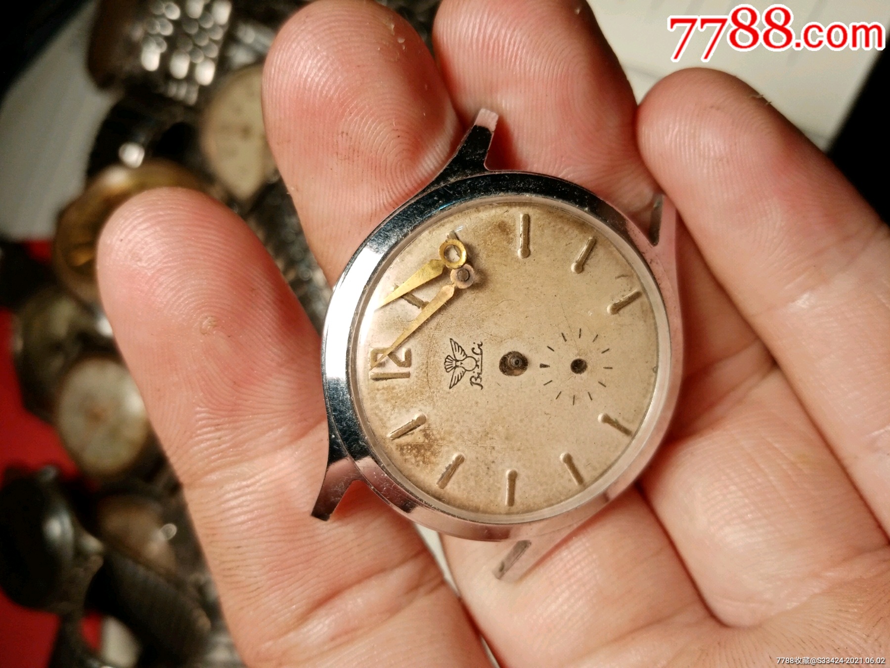 建国初期献礼"和平鸽表-手表/腕表-7788收藏