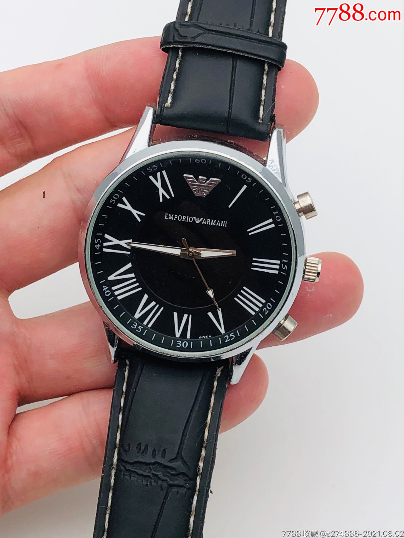 阿玛尼石英表_手表/腕表_第1张_7788钟表收藏