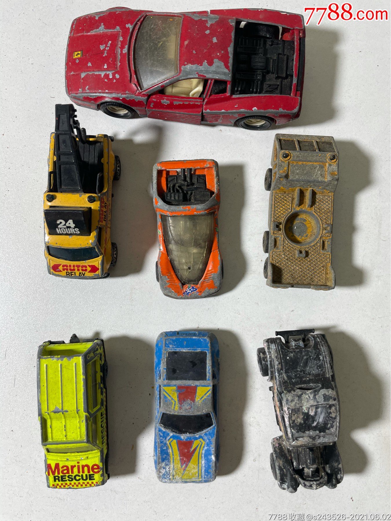 火柴盒玩具车模一组