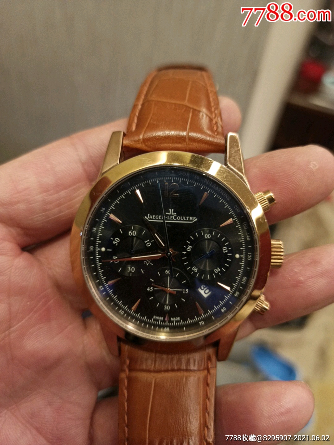 积家多功能计时石英表_手表/腕表_配件图片_收藏价格_7788钟表收藏