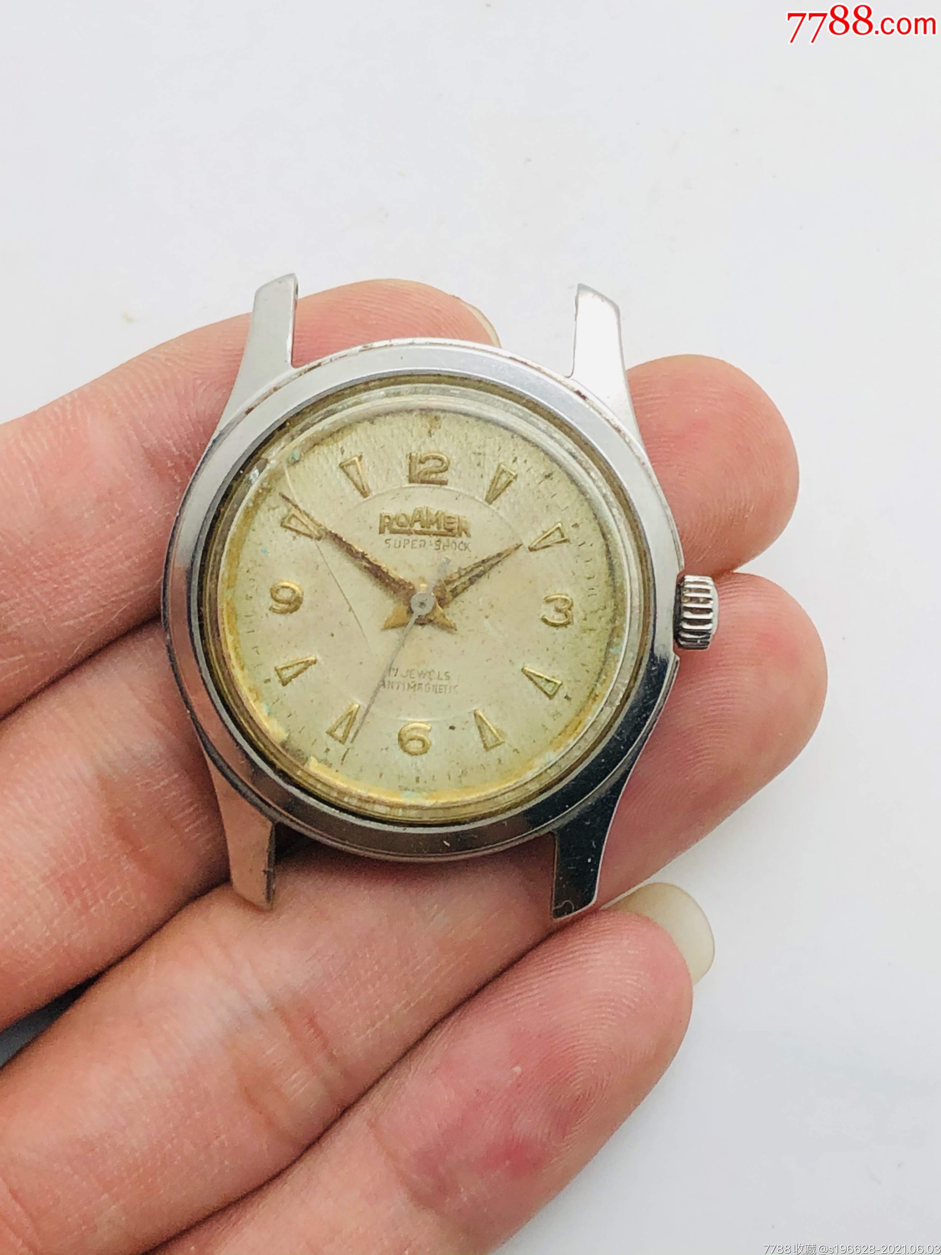 瑞士罗马机械男表_手表/腕表_第1张_7788钟表收藏