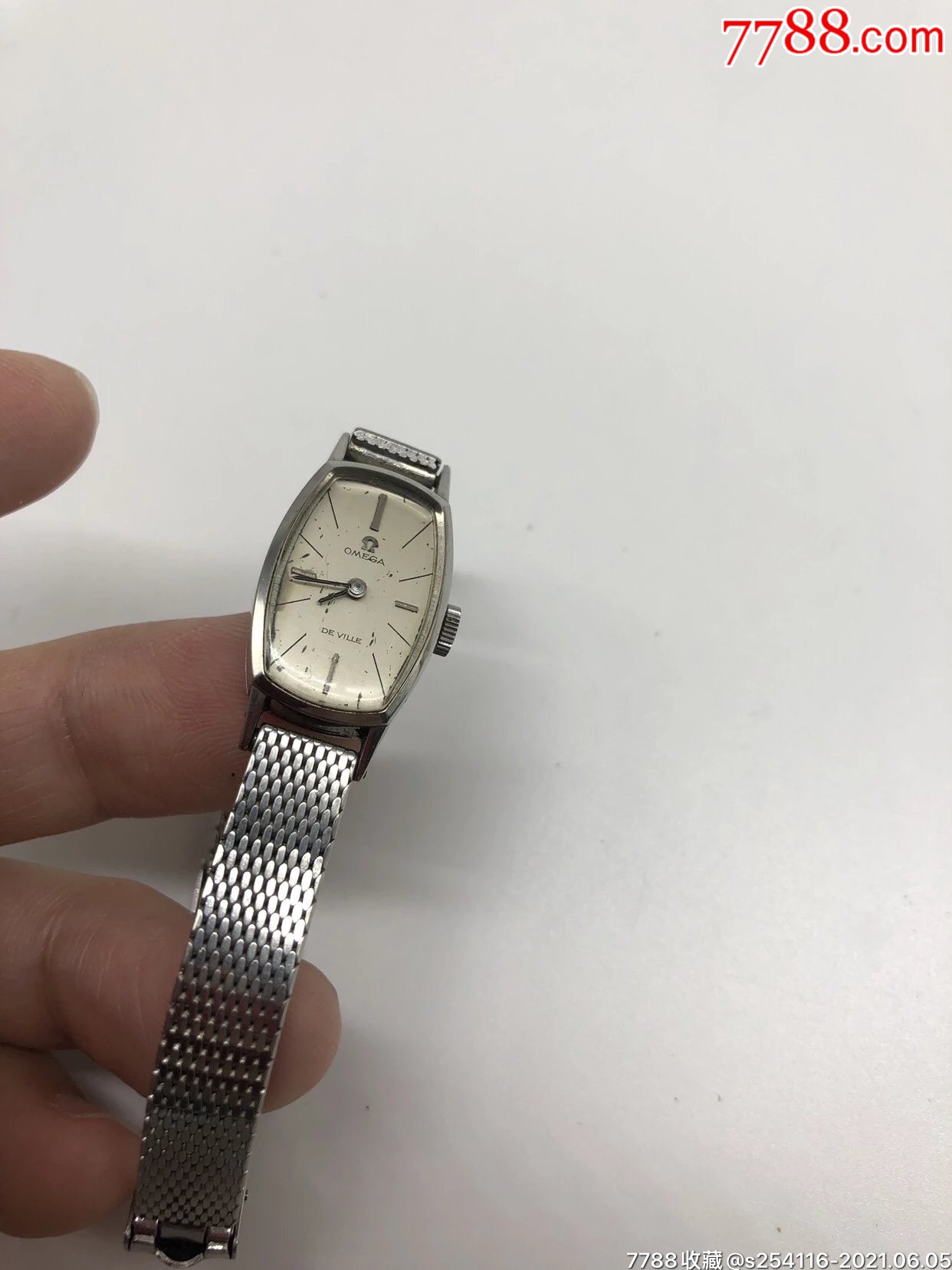 瑞士名表omega机械女表deville系列表盘215145mm厚65m
