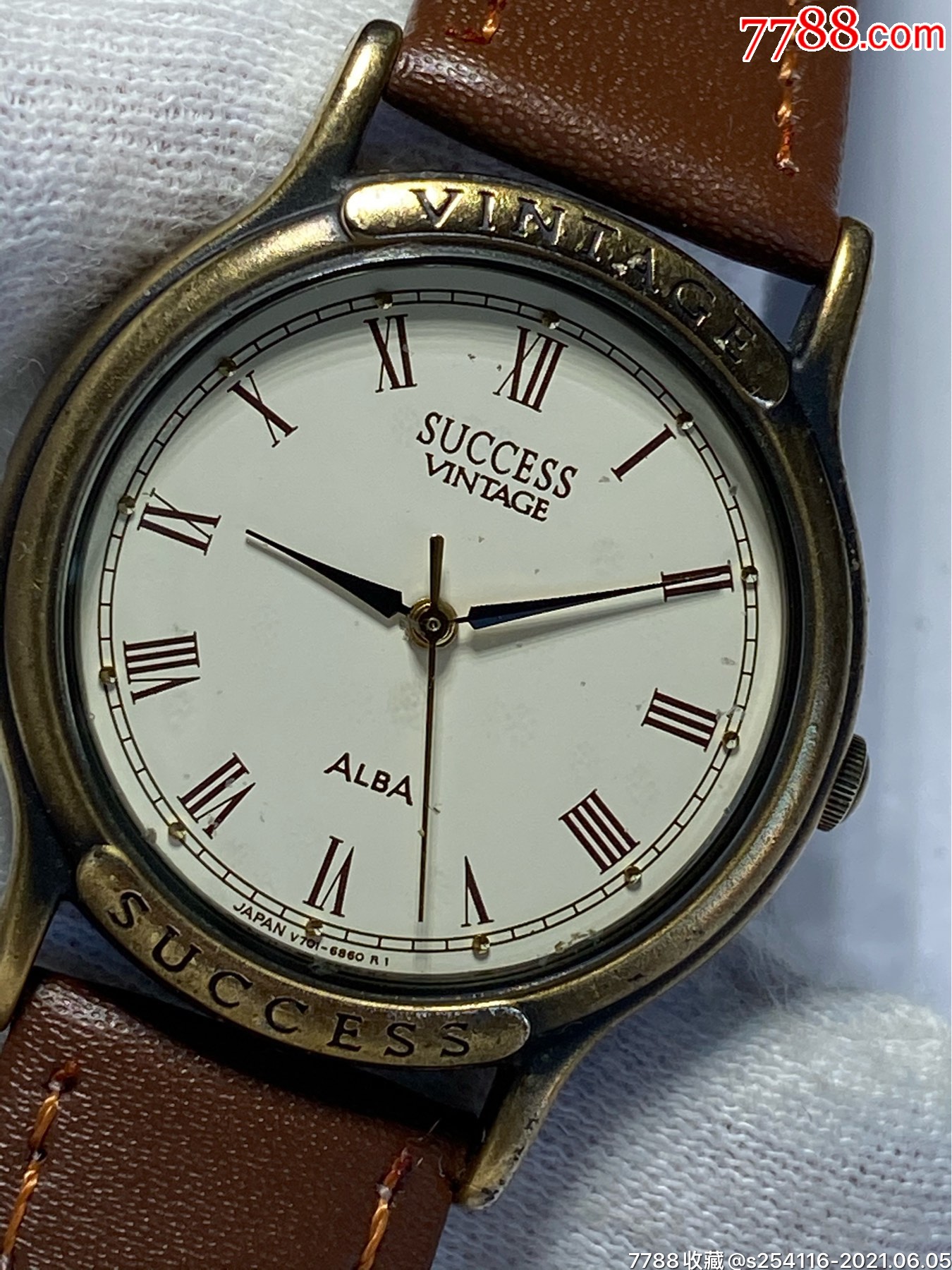 alba雅博石英男表success系列蓝宝石镜面表盘30mm厚6_手表/腕表_日本