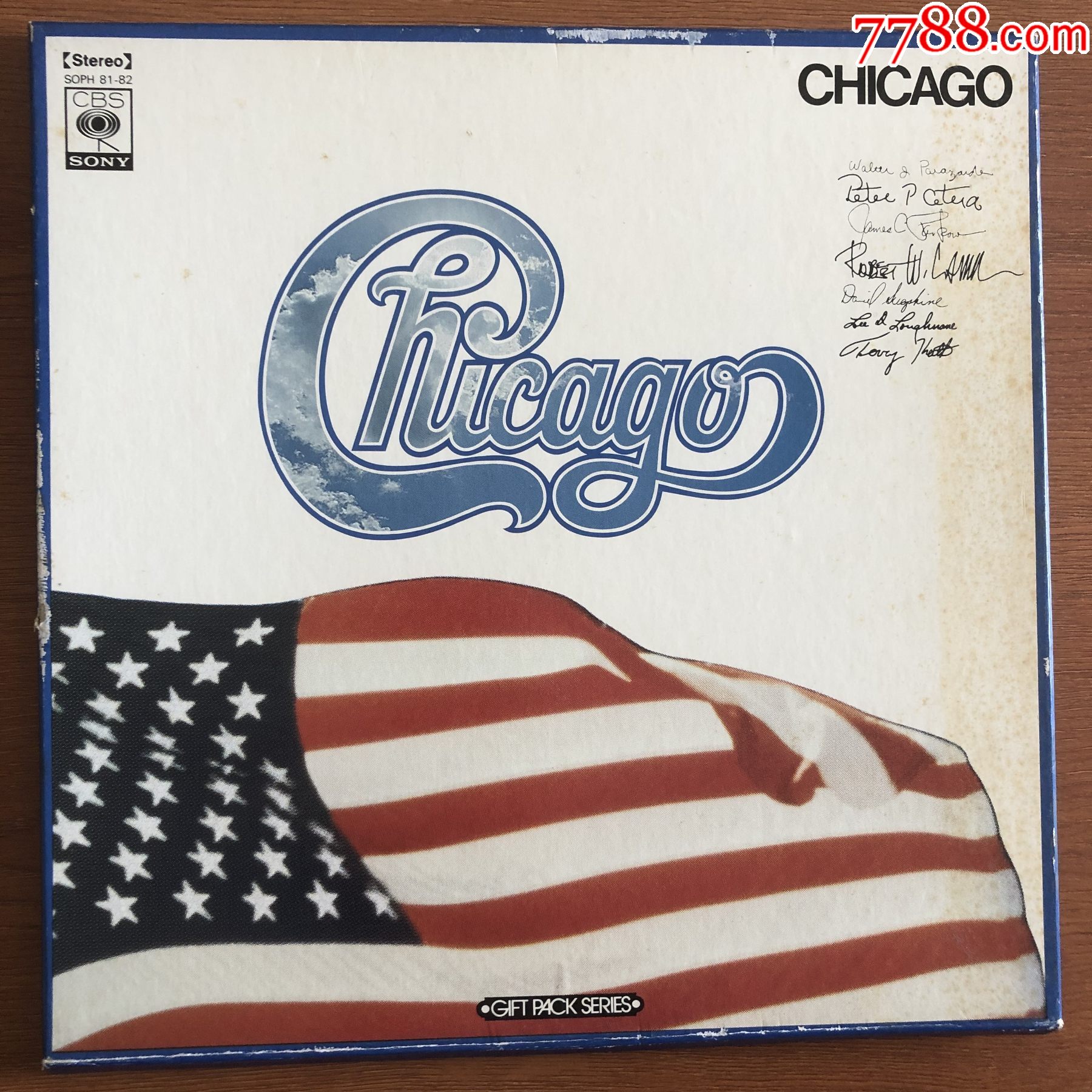 芝加哥乐队-giftpackseries-12寸黑胶2lp-b3