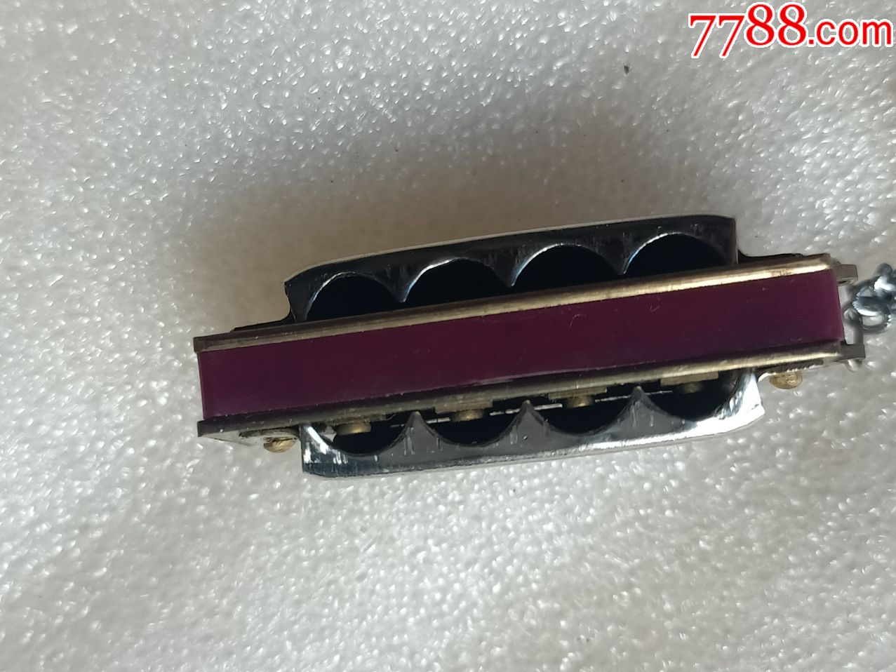 上海产全新品超小四孔英雄牌口琴b802,全新品,原盒装,品相如图