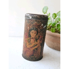 永安茶庄老茶盒，民国铁茶叶筒，老茶叶罐(zc26674093)_7788收藏__收藏热线