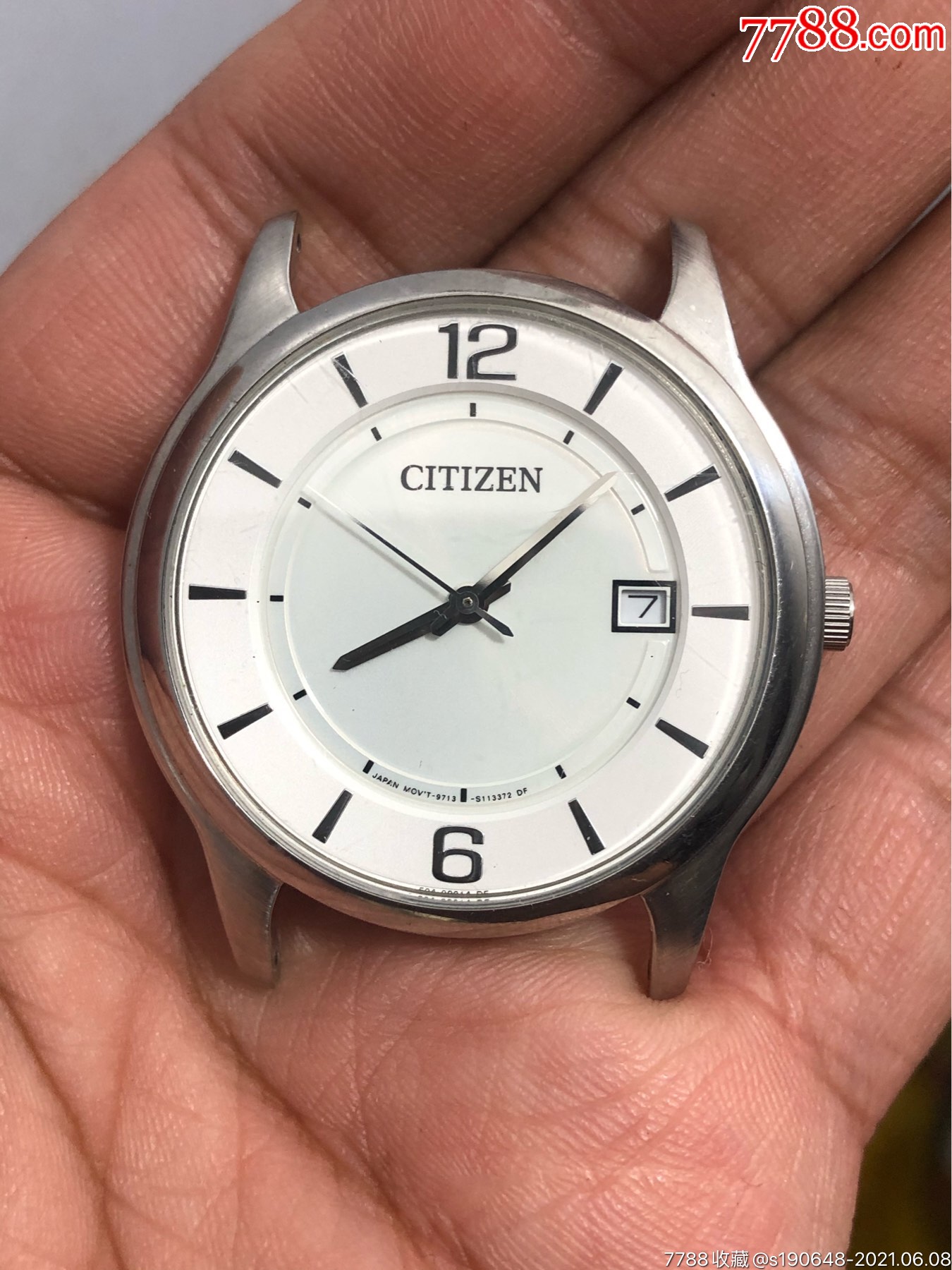 西铁城超薄石英表