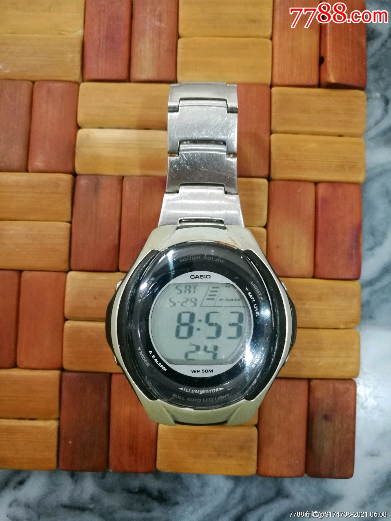 卡西欧光动能表