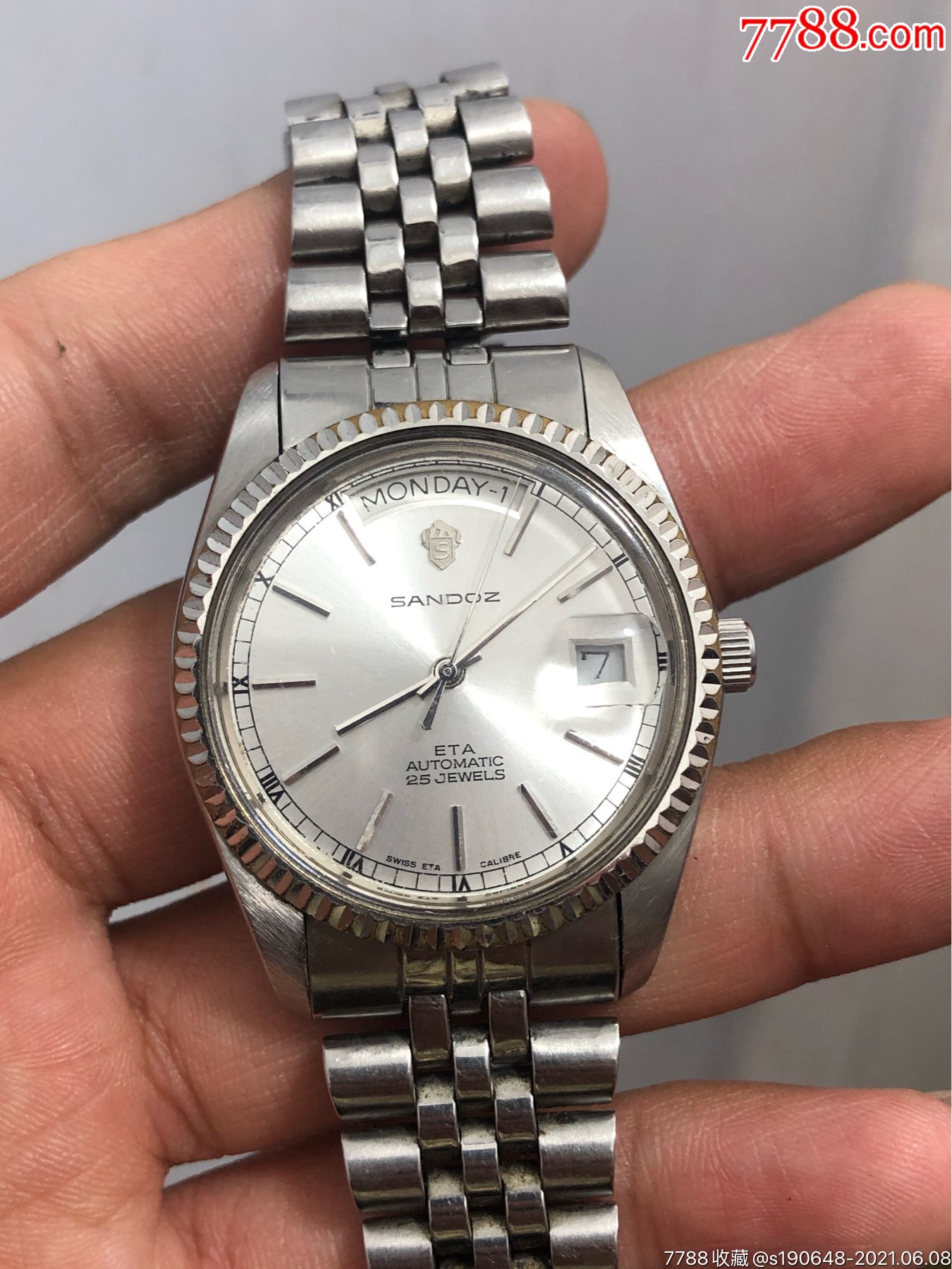 山度士全自动机械表_手表/腕表_第1张_7788漆器收藏