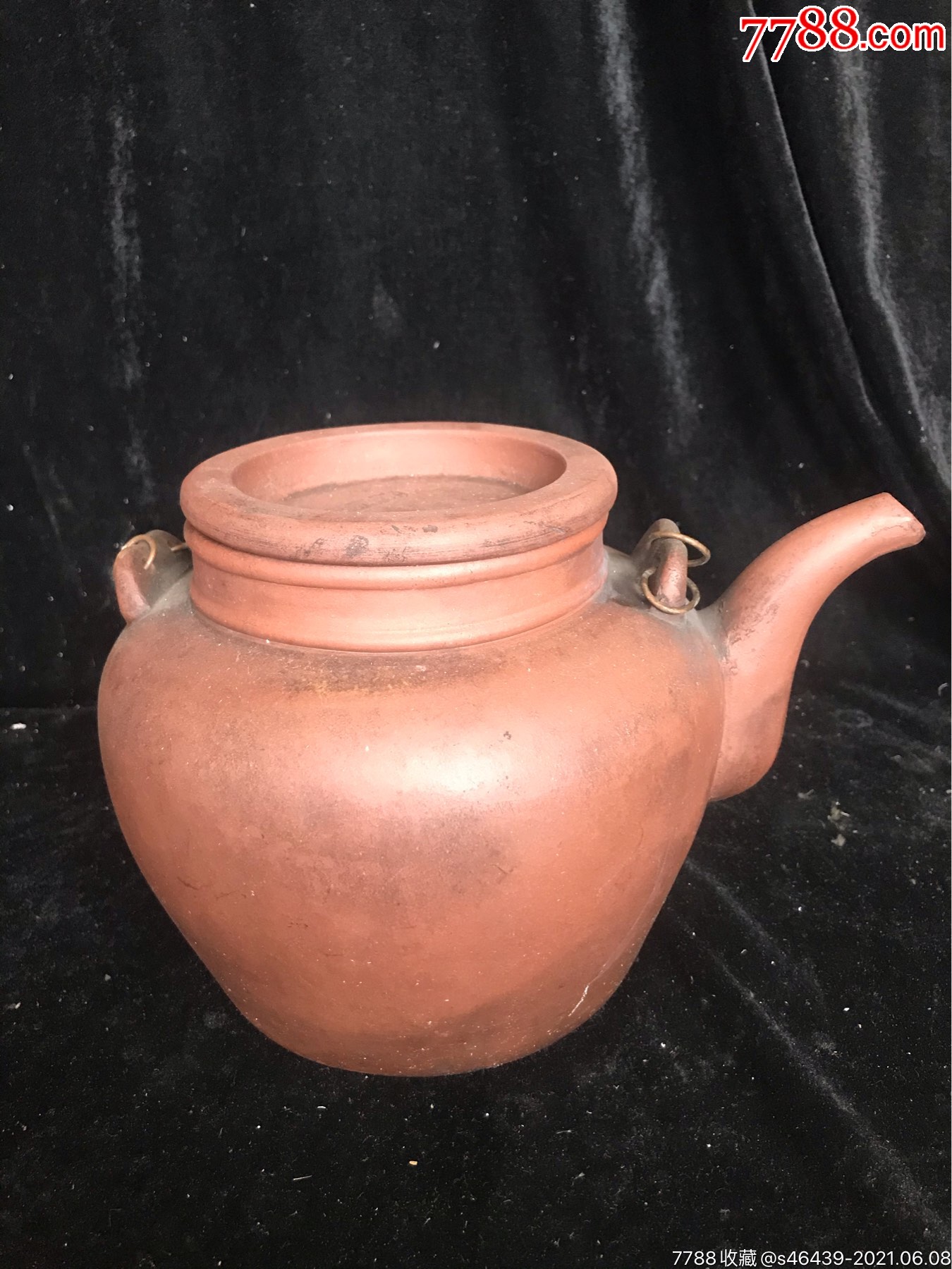 五六十年代宜兴紫砂二号元壶(仔细阅图看简介)