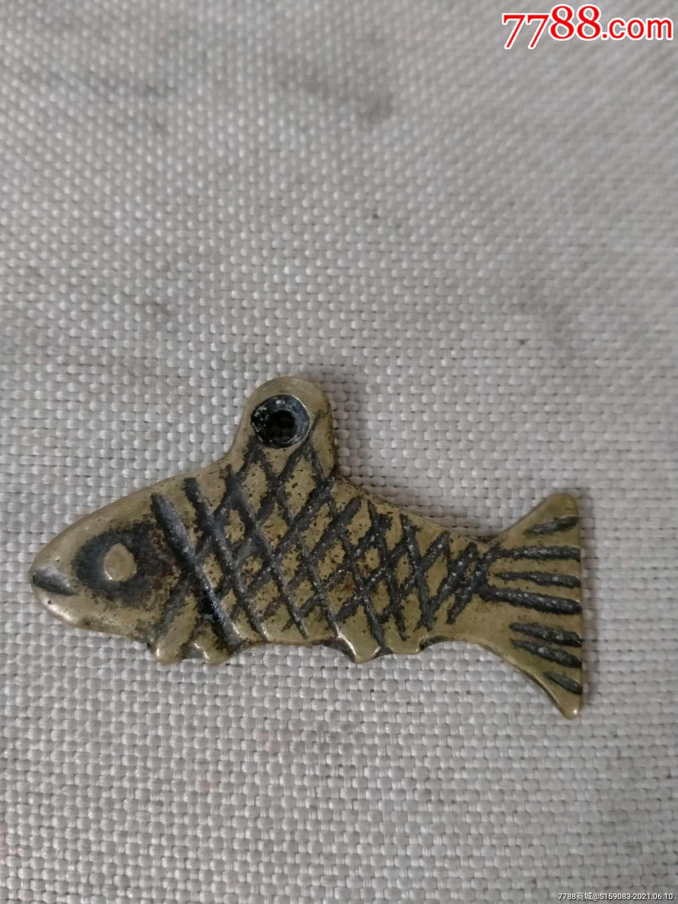 小铜鱼_价格59元【鑫程古玩】_第1张