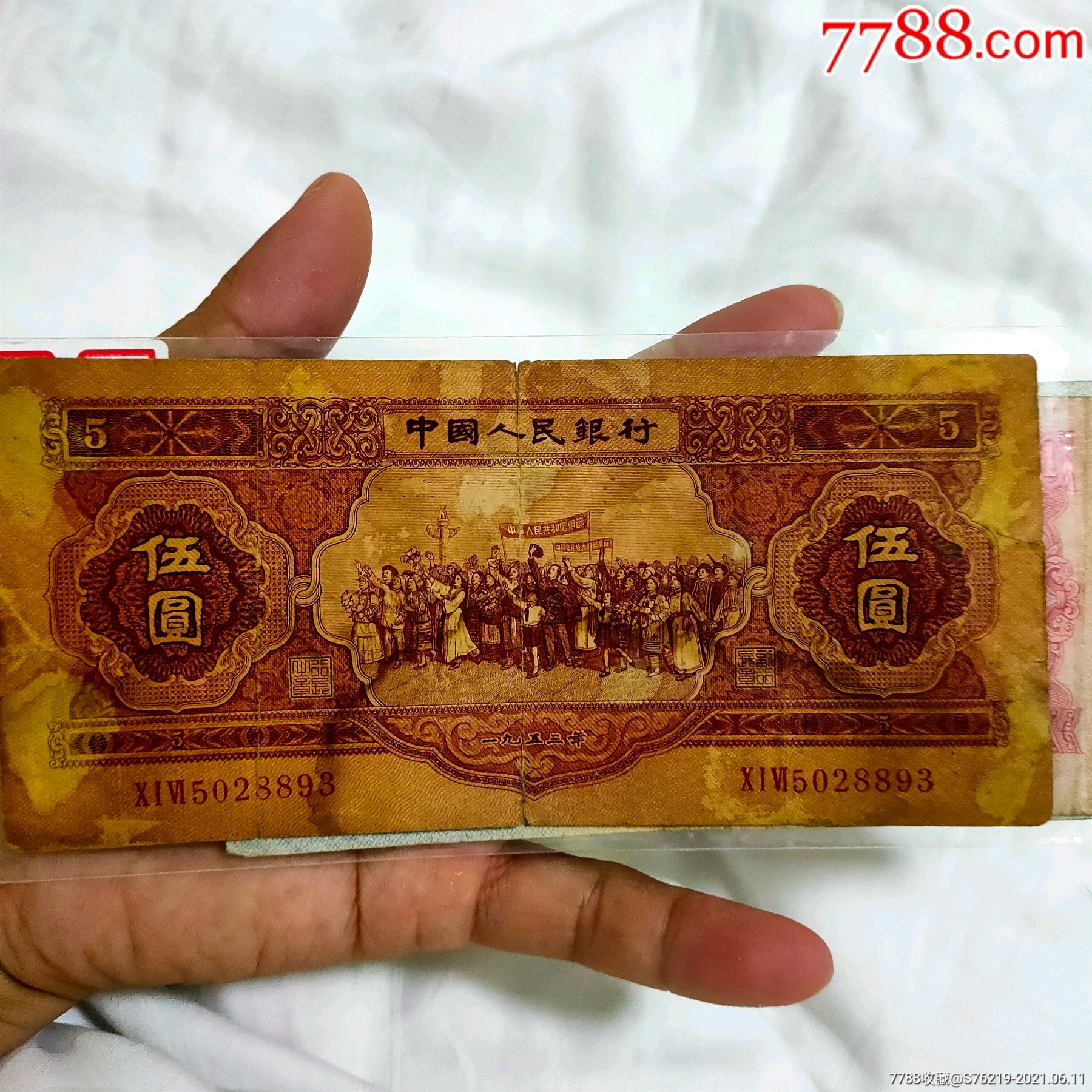 53年红五元