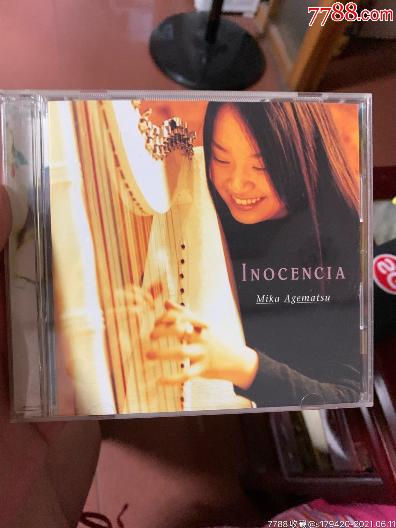 轻音乐竖琴,非古典,上松美香,日版无侧标,盘九新