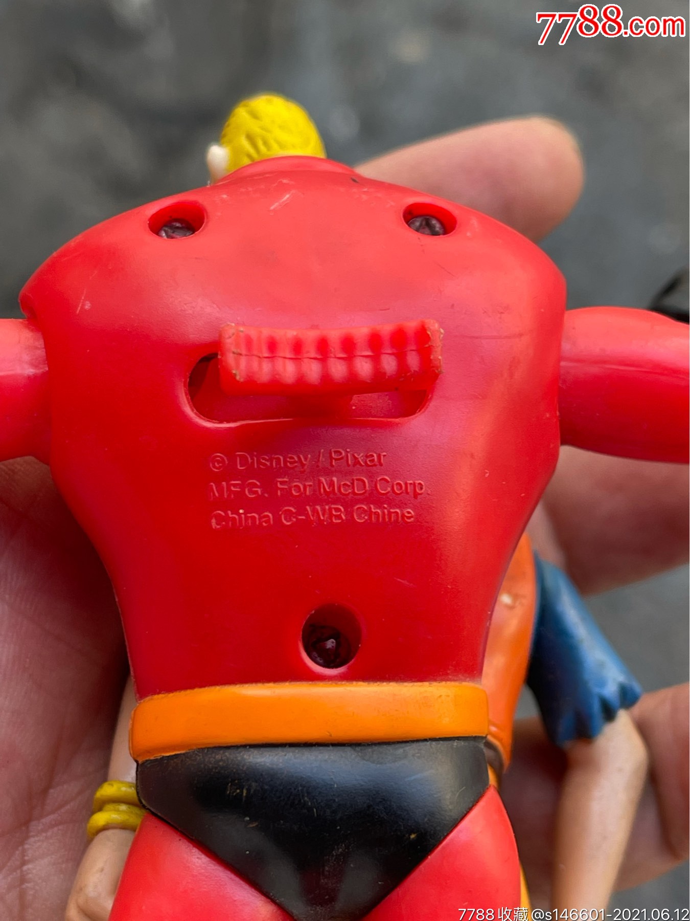 90年代玩具小人两只!实物拍摄