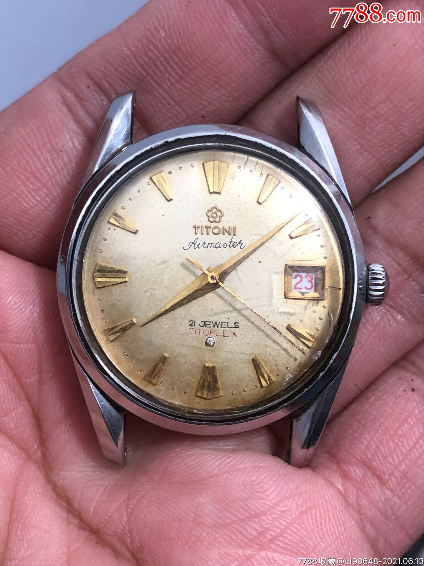 梅花305超薄手动机械表