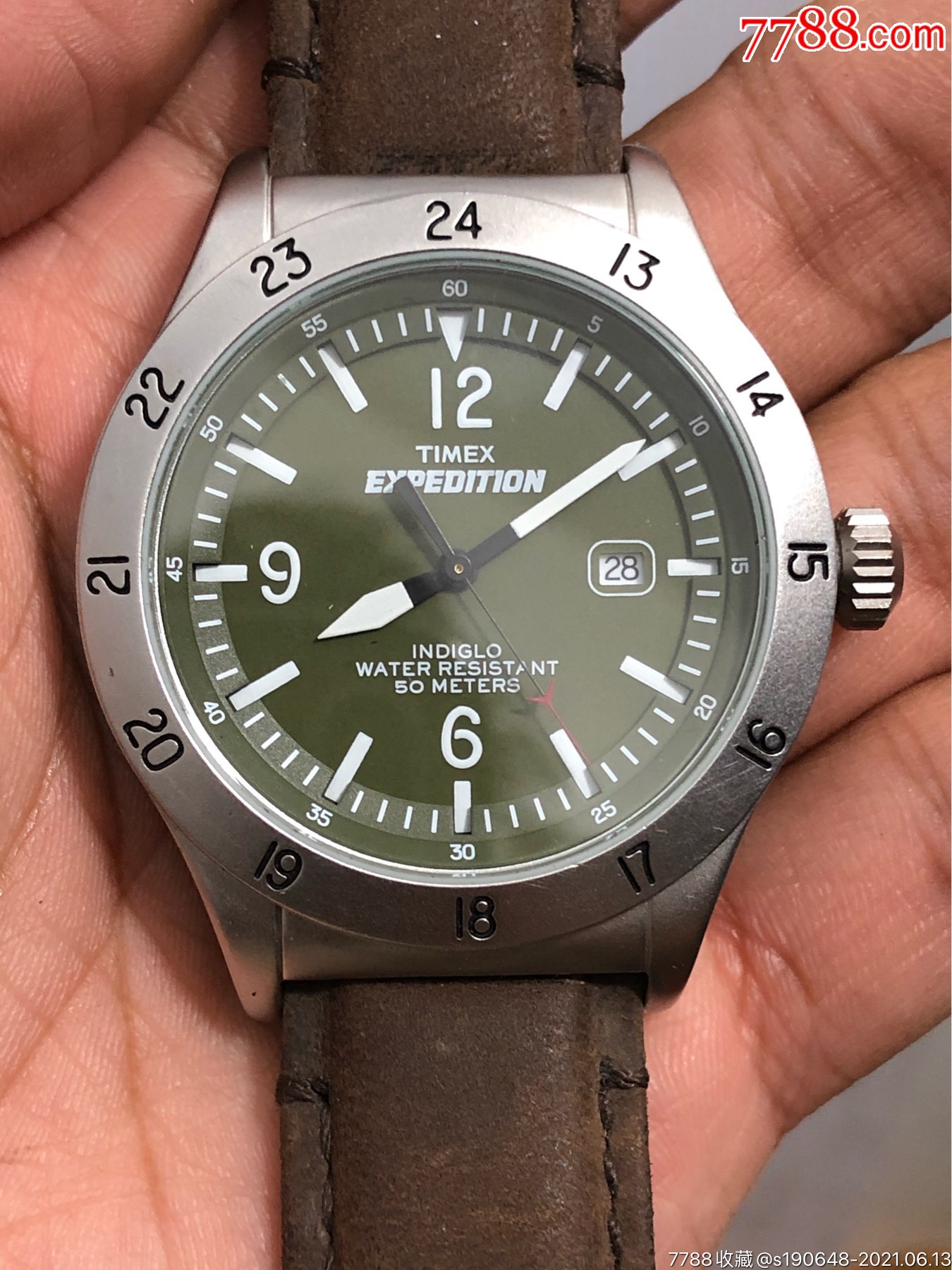 天美时多功能石英军表