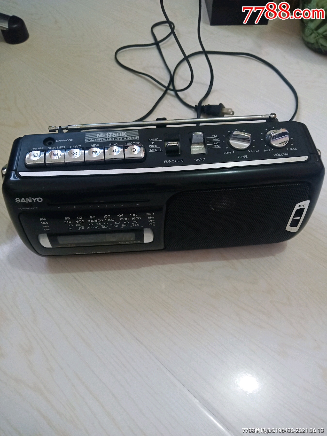 好品索尼收录机