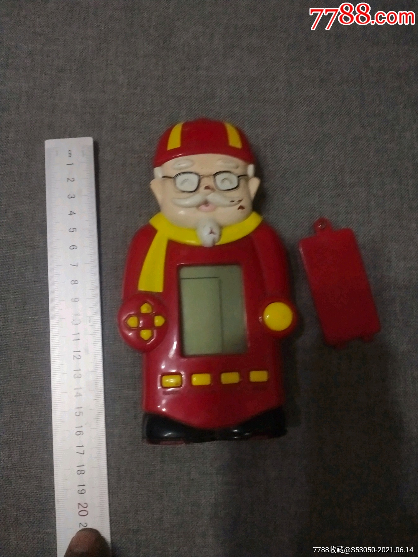 kfc,老头,游戏机,通电开机能玩.