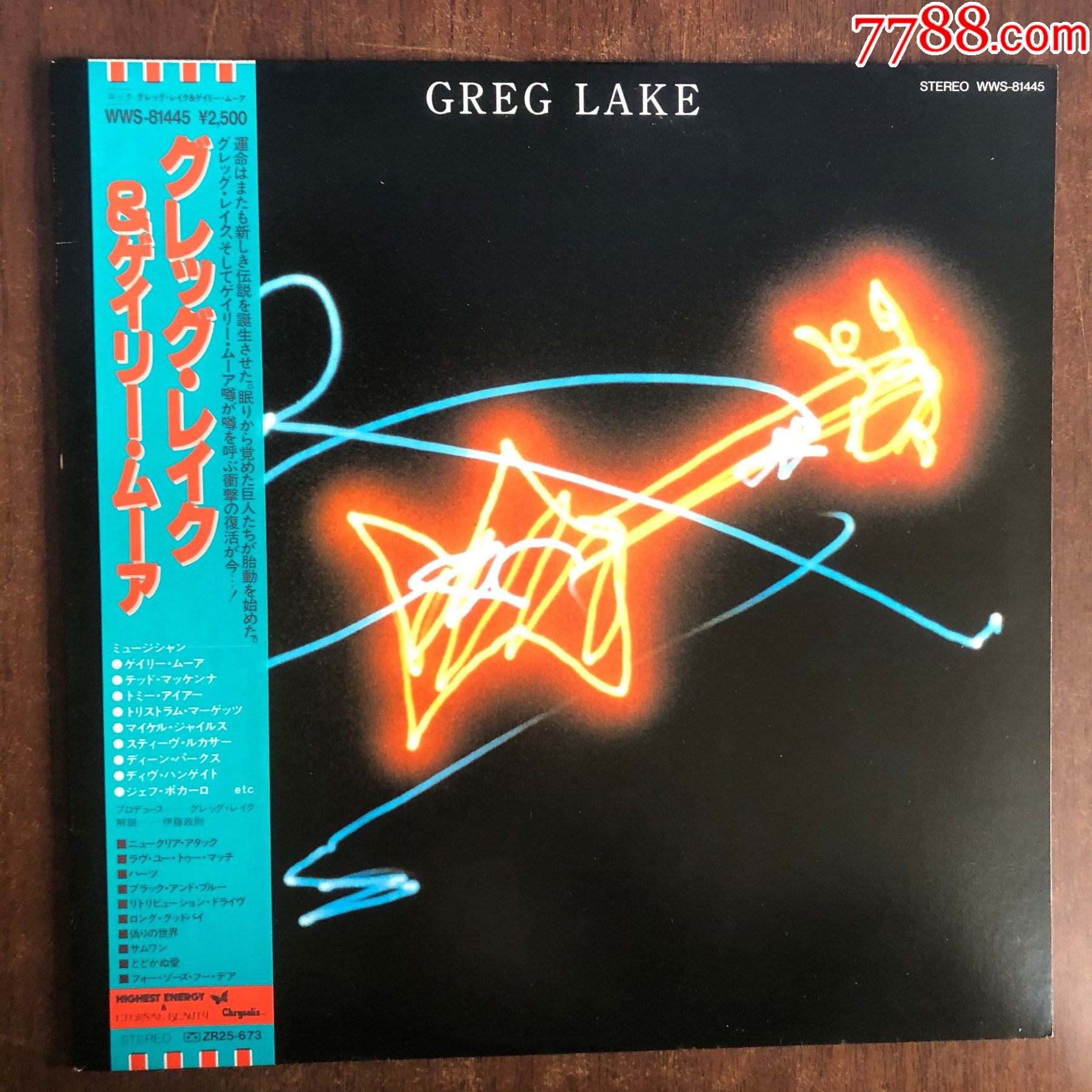 格雷格雷克greglake12寸黑胶lpb33