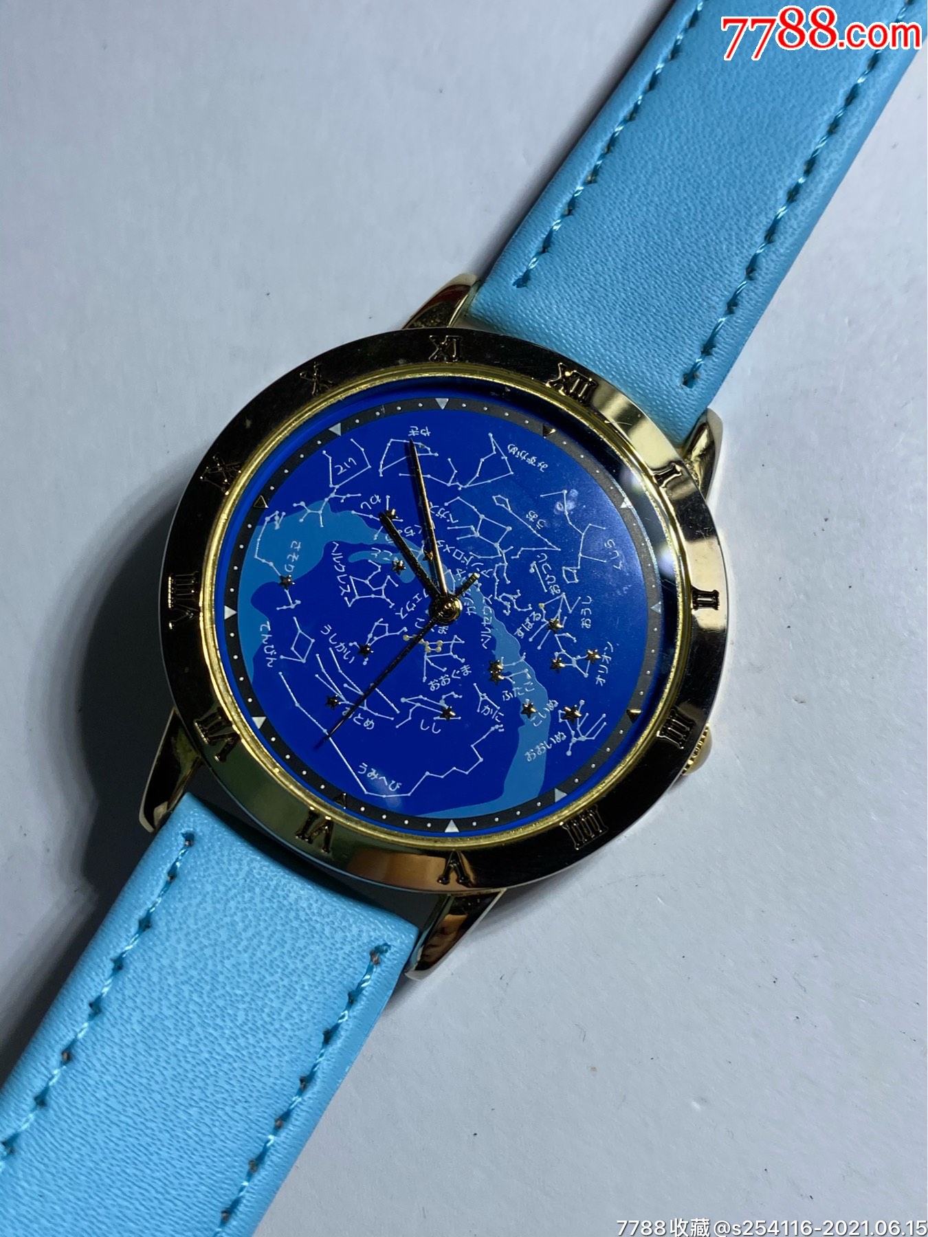 日本原装正品石英男表星座图日本miyota机芯表盘38mm厚7.