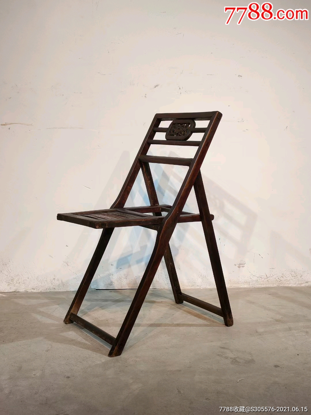 清代楠木交椅,包老到代