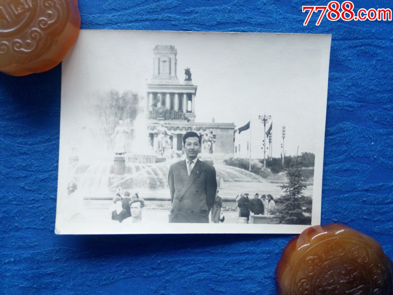 5-60年代经典黑白怀旧老照片高级知识分子俊美潇洒大气自然【影像资料