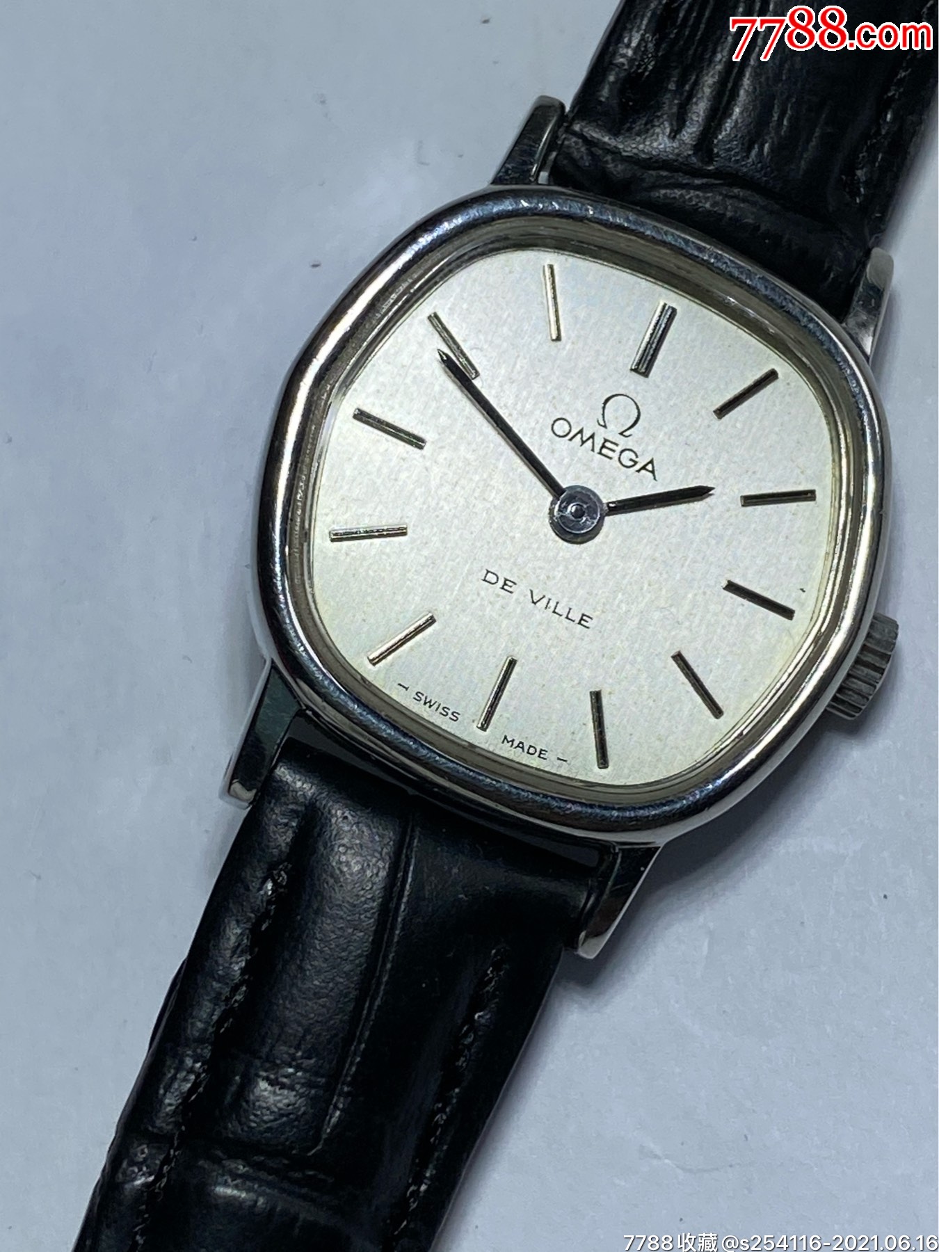 瑞士原装正品omega欧米伽机械女表9新以上走时精准保真正品表盘22.